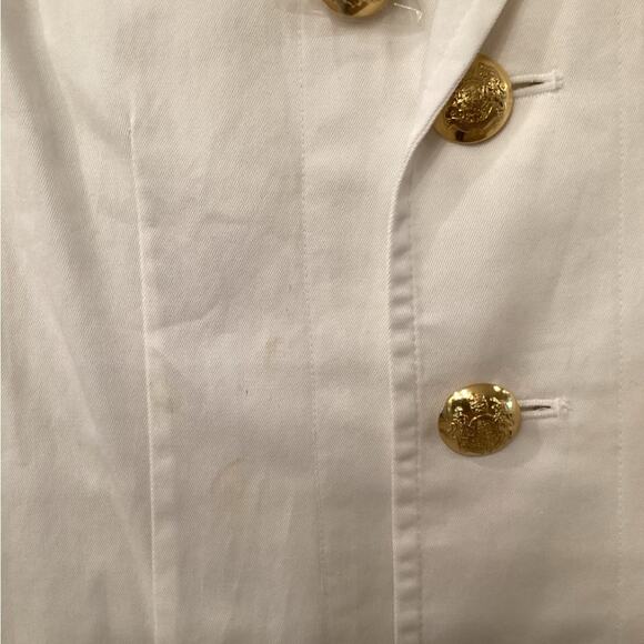 Ralph Lauren NWT P/S White Blazer With Logo on Chest Pocket. - Picture 6 of 6